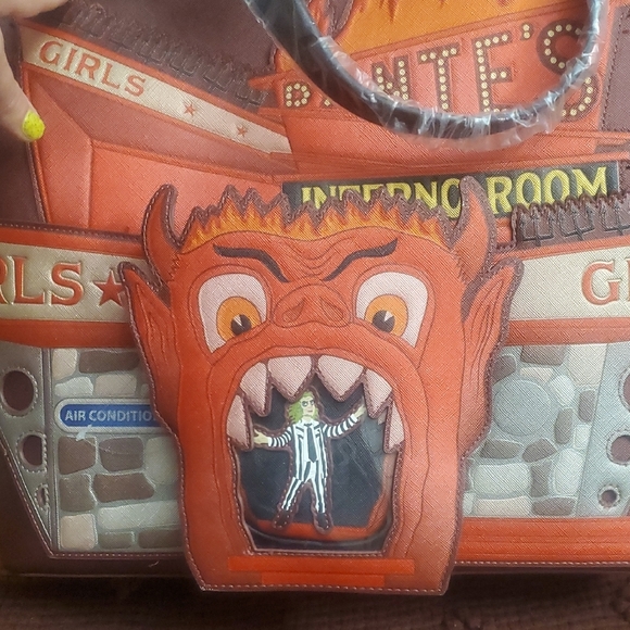 Dante's Inferno Room Themed Tote Bag - Picture 3 of 12